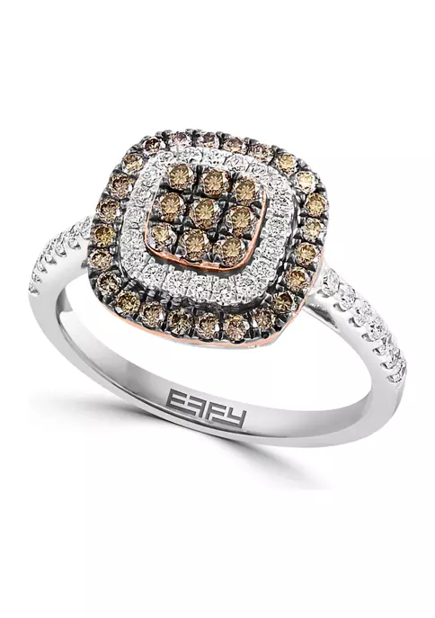 Cheapest 😍 3/4 ct. t.w. Diamond Ring in 14K Two-Tone Gold by Effy® 🥰 1 Cheapest 😍 3/4 ct. t.w. Diamond Ring in 14K Two-Tone Gold by Effy® 🥰