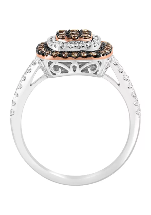 Cheapest 😍 3/4 ct. t.w. Diamond Ring in 14K Two-Tone Gold by Effy® 🥰 3 Cheapest 😍 3/4 ct. t.w. Diamond Ring in 14K Two-Tone Gold by Effy® 🥰 - Image 3