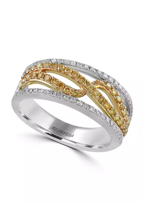 Deals ⭐ 5/8 ct. t.w. Diamond Ring in 14K Two Tone Gold by Effy® 🎁 1 Deals ⭐ 5/8 ct. t.w. Diamond Ring in 14K Two Tone Gold by Effy® 🎁