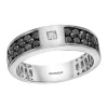 Coupon 🥰 Men's 1.15 ct. t.w. Diamond Ring in 14K White Gold by Effy® 😀