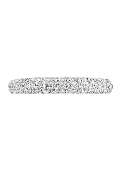 Cheap 😉 1/2 ct. t.w. Diamond Band in 14K White Gold by Effy® 😀 2 Cheap 😉 1/2 ct. t.w. Diamond Band in 14K White Gold by Effy® 😀 - Image 2