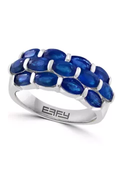 Wholesale 🔥 4.08 ct. t.w. Sapphire Ring in 14K White Gold by Effy® 🎉