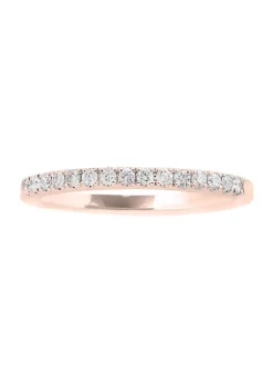 Best Pirce 🔥 1/5 ct. t.w. Diamond Band in 14K Rose Gold by Effy® 🌟 -Effy® Sales Shop Belk 6256