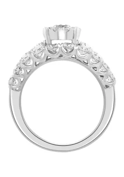Budget ⌛ 14k White Gold 1.94 ct. t.w. Diamond Ring Set by Effy® 🔔 -Effy® Sales Shop Belk 627