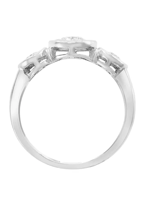 Coupon 🧨 5/8 ct. t.w. Diamond Ring in 14K White Gold by Effy® 🔔 4 Coupon 🧨 5/8 ct. t.w. Diamond Ring in 14K White Gold by Effy® 🔔 - Image 4