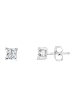 Flash Sale 💯 1/2 ct. t.w. Diamond Earrings in 14K White Gold by Effy® 🌟
