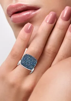 Best reviews of 🥰 3.36 ct. t.w. Blue Topaz Ring in Sterling Silver by Effy® 🧨 -Effy® Sales Shop Belk 637