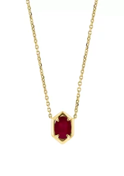 Best Pirce ❤️ 925 Gold Plated Silver Ruby Oval Necklace by Effy® 💯