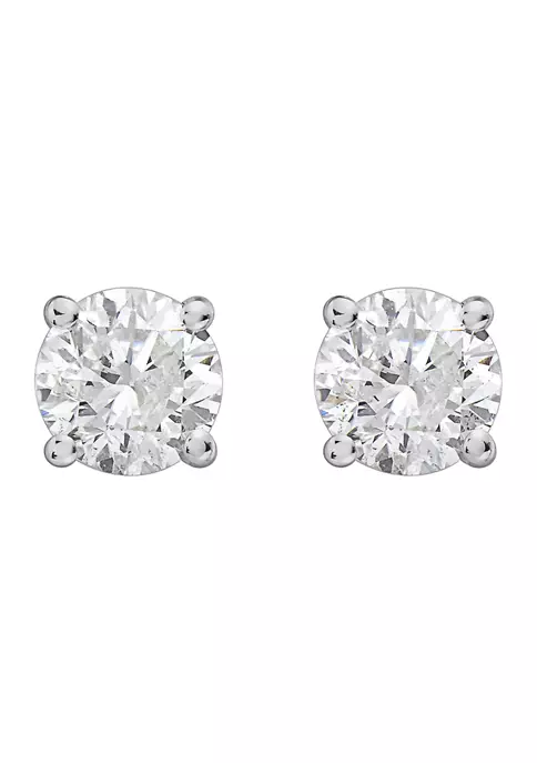 Discount 💯 14K White Gold 3/8 ct. t.w. Diamond Stud Earrings by Effy® 😉 1 Discount 💯 14K White Gold 3/8 ct. t.w. Diamond Stud Earrings by Effy® 😉