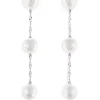 Discount 😍 Freshwater Pearl Drop Earrings in 14K White Gold by Effy® 😀