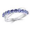 Coupon 🎉 7/8 ct. t.w. Tanzanite Ring in Sterling Silver by Effy® 💯