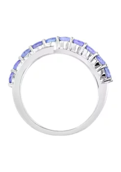 Coupon 🎉 7/8 ct. t.w. Tanzanite Ring in Sterling Silver by Effy® 💯 -Effy® Sales Shop Belk 839