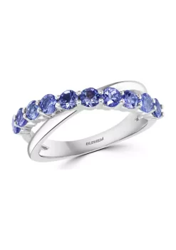 Coupon 🎉 7/8 ct. t.w. Tanzanite Ring in Sterling Silver by Effy® 💯 -Effy® Sales Shop Belk 841