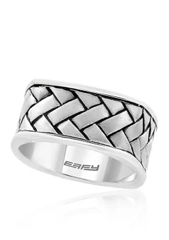 Top 10 💯 Sterling Silver Woven Ring by Effy® ⭐