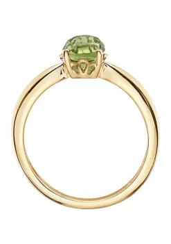 Best Sale 🎉 14K Yellow Gold 7/8 ct. t.w. Peridot Ring by Effy® 🛒 -Effy® Sales Shop Belk 907