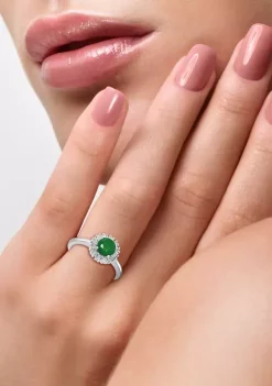 Top 10 😉 3/4 ct. t.w. Natural Emerald and 1/10 ct. t.w. Diamond Ring in Sterling Silver by Effy® 🧨 8 Top 10 😉 3/4 ct. t.w. Natural Emerald and 1/10 ct. t.w. Diamond Ring in Sterling Silver by Effy® 🧨 -Effy® Sales Shop Belk 919