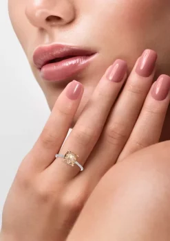 Budget 😍 1/10 ct. t.w. Diamond and 2.1 ct. t.w. Morganite Ring in 14K Two-Tone Gold by Effy® 🧨 -Effy® Sales Shop Belk 929