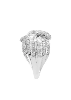 Wholesale 🌟 7/8 ct. t.w. Diamond Baquette Ring in 14k White Gold by Effy® 🎉 -Effy® Sales Shop Belk 970