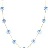 Budget 💯 Blue Freshwater Pearl Necklace in 14K Yellow Gold by Effy® 😀